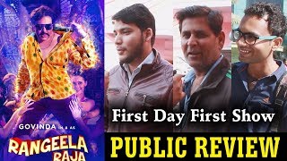 Rangeela Raja PUBLIC REVIEW  First Day First Show  Govinda Pahlaj Nihalani l GolchaCinema [upl. by Anrev]