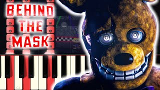 BEHIND THE MASK  FNAF MOVIE SONG [upl. by Haneekas]