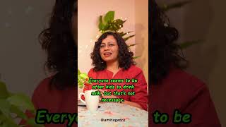 Milk is not compulsory for strong bones  Amita Gadre  Marathi podcast [upl. by Rici184]