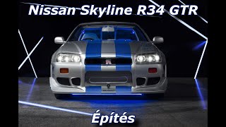 Nissan Skyline R34 GTR építés 12 lapszám  Godzilla életre kel [upl. by Daly641]