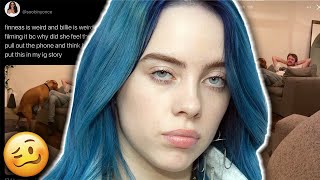 Billie Eilish Posts BIZARRE Dog Video amp Fans Think She Went Too Far  Hollywire [upl. by Allista]