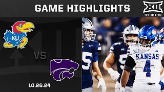 Kansas vs Kansas State Highlights  2024 Big 12 Football [upl. by Maddocks]