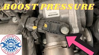 Dacia Sandero Stepway 2017 Turbo Boost Air Pressure Sensor Location [upl. by Latsyrk]