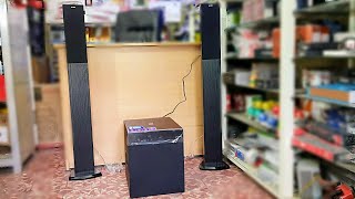 FampD T400X Tower SOUNDBASS TESTPOWERFUL BASS SYSTEM [upl. by Armillas314]