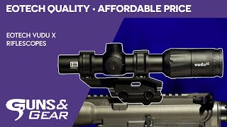 EOTECH Quality • Affordable Price VuduX Riflescopes [upl. by Tamsky]