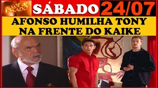 Da Cor do pecado Capitulo Completo Narrado 240721 [upl. by Zigmund416]