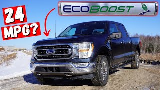 Ford F150 35L Ecoboost Engine Fuel Economy Test Heavy Mechanic Review  WORSE Then 5L V8 [upl. by Mavilia]