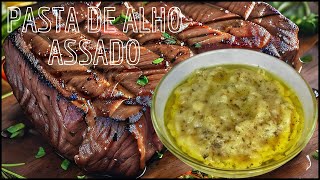 Pasta de alho assado para torradinha e churrasco a melhor do mundo [upl. by Nautna25]