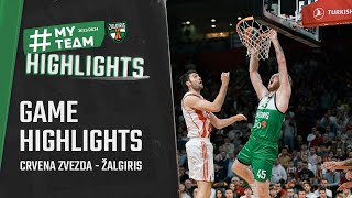 Crvena Zvezda  Žalgiris  Game Highlights  20240209 [upl. by Yvaht]