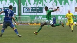 Goal Josuha GUILAVOGUI 85  AS SaintEtienne  SC Bastia 30  201213 [upl. by Oznerol]