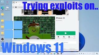 Does a Roblox EXPLOITHACK work on WINDOWS 11 LEAKED [upl. by Adnanref]