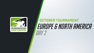 Contenders EUNA  S2 October Tournament  UB Round 2  Day 2 [upl. by Victor]