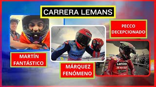 Martin carrera de estrategia perfecta Marquez remontada epica [upl. by Irt]