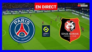 🔴En Direct  PSG vs Rennes  Ligue 1 2425  Diffusion en direct  Match complet [upl. by Ammej]