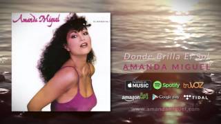 Amanda Miguel  Donde Brilla El Sol Audio Oficial [upl. by Llyrad581]