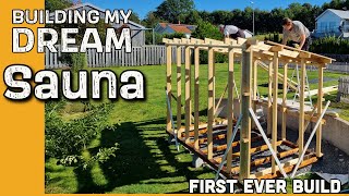 Building My Dream Sauna from Scratch  Part 1 [upl. by Ermey]