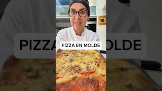 Una pizza que no requiere amasado Deliciosa y doradita Levadura o masa madre receta tips pizza [upl. by Onitnevuj]