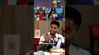 Suryakumar Yadav Talks About The Sledging Of Virat Kohli 🧐🥶 cricket viratkohli [upl. by Eetnwahs]