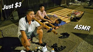 Unbelievable 3 Roadside Relaxation in Asia  Massage ASMR Sound [upl. by Yllac870]