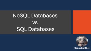 Lets Compare  NoSQL Databases vs SQL Databases​ [upl. by Marlea]