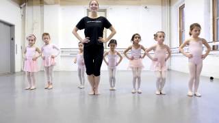 Joffrey Ballet School NYC Pre Ballet 1 Class for Ages 56  The Childrens Program [upl. by Fletch]