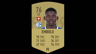 Embolo FifaFC evolution [upl. by Paxton]