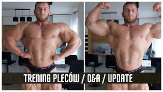 Trening PlecówQampAUpdate  IFBB PRO KRYSTIAN WOLSKI [upl. by Brechtel94]