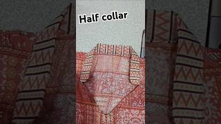 Half collar lagane ka tarika shorts shortsfeed shortvideo trending viralvideo ytshorts [upl. by Woolson]