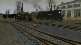 Railfanning in Trainz  the Highland Valley Railroad [upl. by Pfosi485]