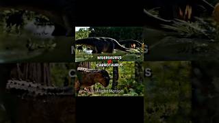 Nigersaurus VS Carnotaurus  edit shorts paleontology dinosaur  💯🥶💥🔥🐐🍗 [upl. by Erdied856]