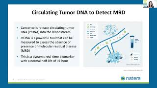 Signatera Webinar amp Questions Is my treatment working Do I really have no evidence of disease [upl. by Aramat]