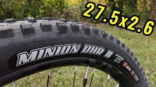 Maxxis DHR II 275x26 WT Enduro All Mountain Tire [upl. by Shirlee872]