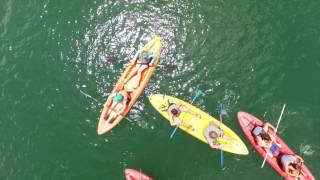 Kayak on Arenal Lake [upl. by Lesirg]