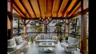 Timber Frame Home Tour Modern Traditions Project [upl. by Demahum212]