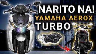 YAMAHA AEROX TURBO 2024  NMAX TURBO NEXT YEAR PA RAW LALABAS [upl. by Aicertap]