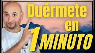 TE DORMIRÁS en 1 MINUTO y Te Olvidarás del Insomnio  Técnica Respiratoria 478 [upl. by Lorre]