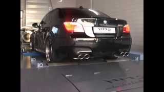 звук выхлопа BMW M5 e60 V10 [upl. by Ynneh]