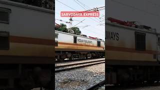 SARVODAYA EXPRESS  GANDHIDHAM  KATRA indianrailways [upl. by Py746]