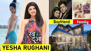 Yesha Rughani Biography 2024 Boyfriend Family Serial Networth Height Weight Age Education [upl. by Assiran]