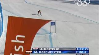 Dorfmeister  Alpine Skiing  Womens SuperG  Turin 2006 Olympic Games [upl. by Fiedler561]