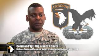 Depression Awareness  101st Airborne Division Command Sgt Maj Alonzo Smith [upl. by Atenahs]