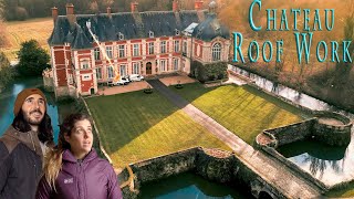 French Chateau Roof Restoration  Chateau Renovation DIY [upl. by Timms]