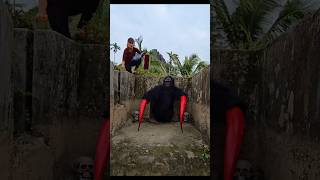 Young Girl Destroys Gorilla Monster With Boom [upl. by Arretal]