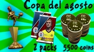 FIFA 12 Ultimate Team  Best Cup Final Ever  Copa del agosto [upl. by Zeuqcaj]