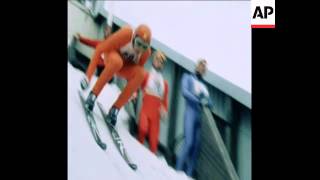 SYND 13 3 78 SKI JUMPING COMPETITION IN OSLO WON BY EAST GERMAN [upl. by Kepner198]