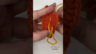 CROCHET LEAF  Full Video tutorial on Channel shorts windingroadcrochet crochet [upl. by Anhavas]