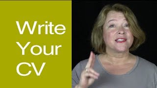 How To Write Your CV [upl. by Bassett]