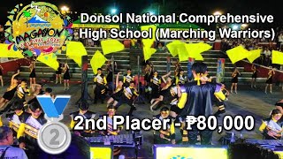 Donsol National Comprehensive High School at Magayon Festival 2024  Regional High School DLC [upl. by Ruzich605]