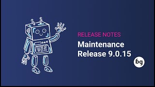 Boozang Maintenance release 9015 [upl. by Jerol]