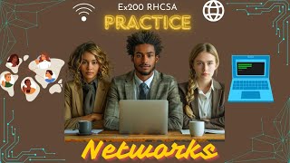 Network Configuration RHCSA Ex200 Exam Practice shorts [upl. by Salot]